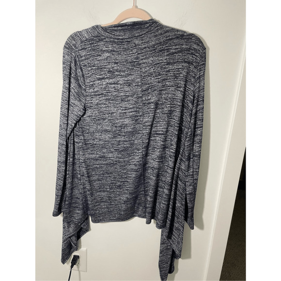 Banana Republic Heathered Dark Grey Open Front Cardigan S - Picture 5 of 5